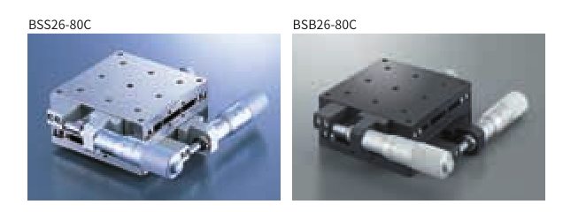 XY轴直线滚珠导轨（SS）滑台□80/□100 ：BSS26-80/100/BSB26-80